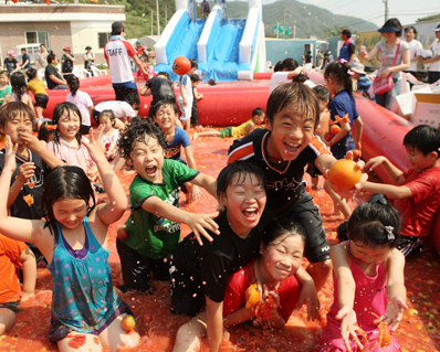 退村トマト祭り