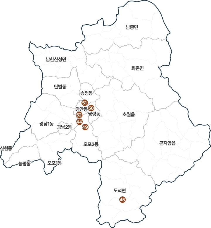 새로운 도약의 역동적 경제도시 공약지도